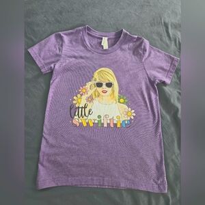 Purple Little Swiftie Kids T-Shirt